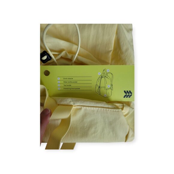 Eco-Friendly 20L Backpack with Cinch Closure by all in motion NWT - Picture 7 of 9